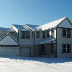 Lennar home in Minnesota winter weather