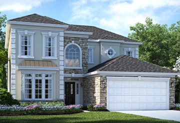 The Capri Elevation B Greenbriar Villagio