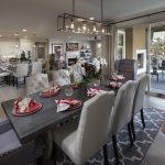 Open concept living an dining