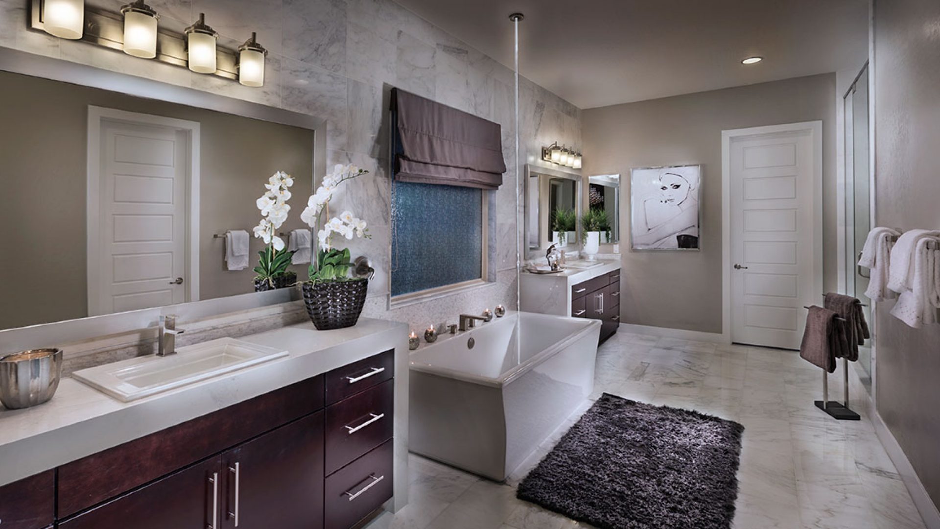 Lennar bathroom organization