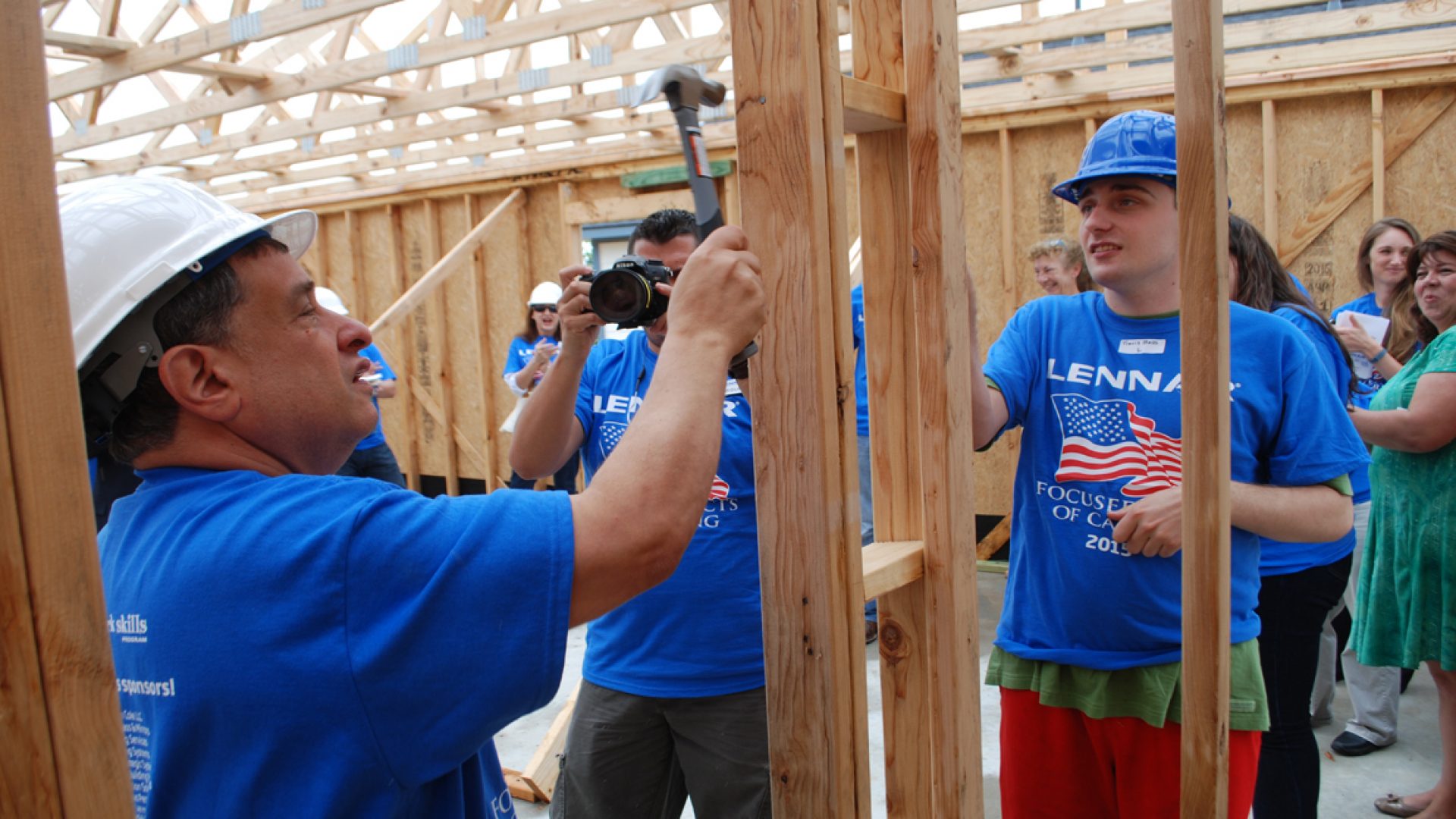 Lennar Houston Teams Up With Life Skills Students To Build Habitat For 