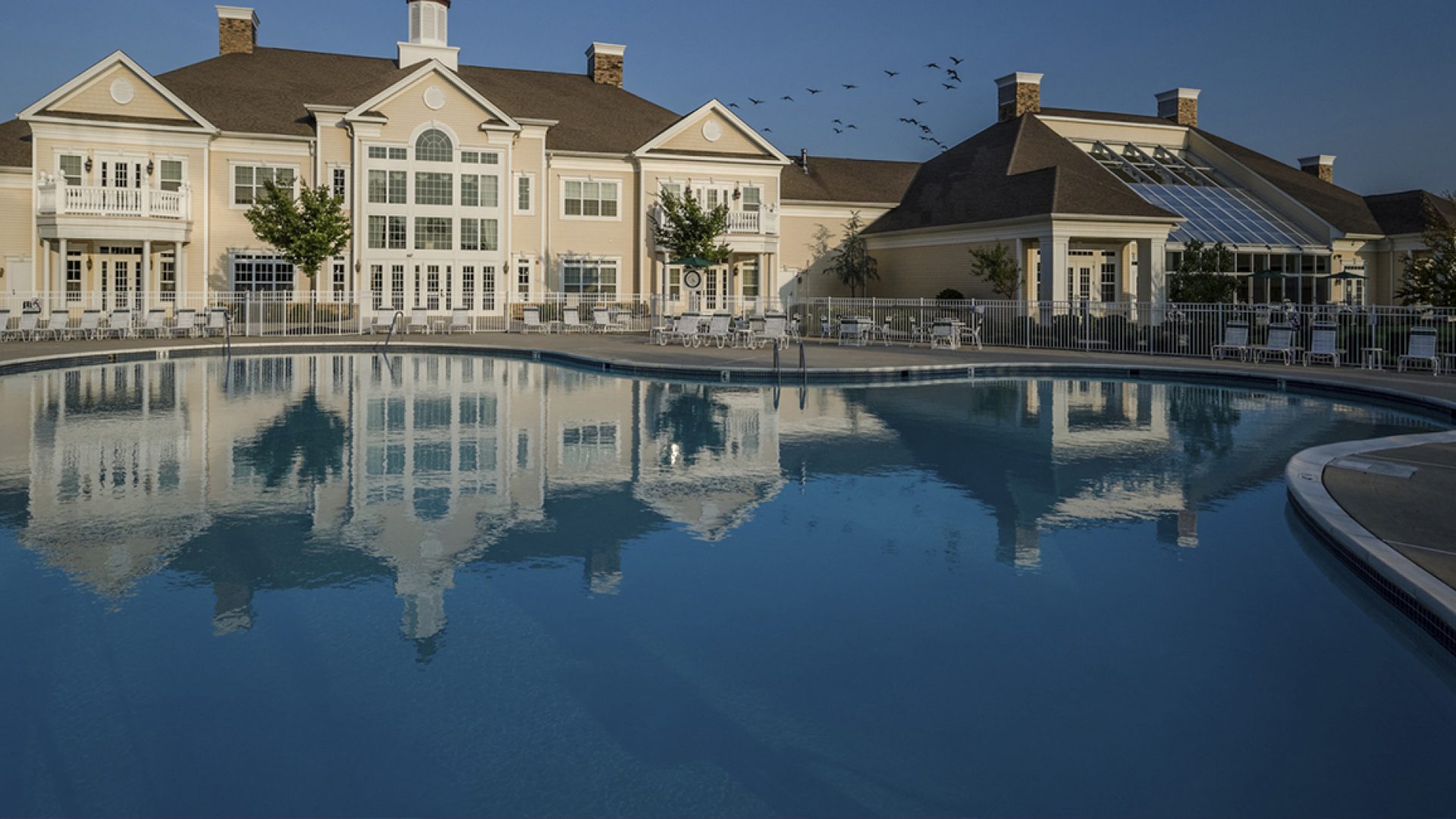 Clubhouse pool