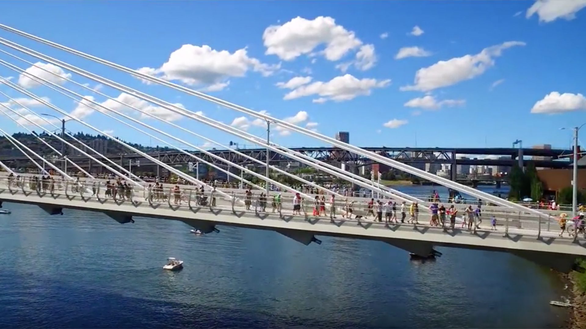 Portland’s new car-free bridge is a symbol of U.S. mobility goals