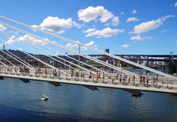 Portland’s new car-free bridge is a symbol of U.S. mobility goals