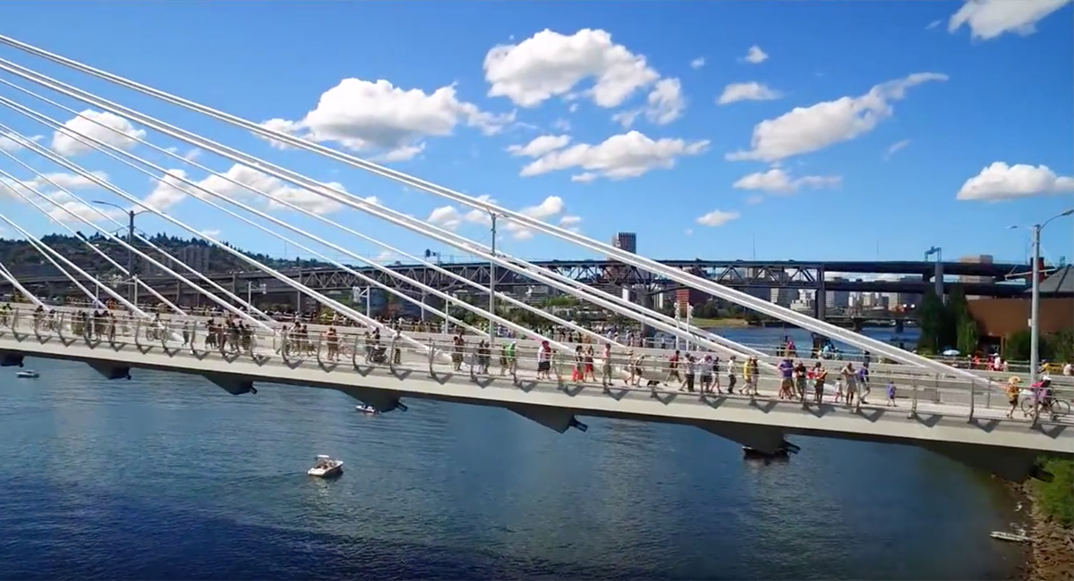 Portland’s New Car-free Bridge Is A Symbol Of U.S. Mobility Goals ...