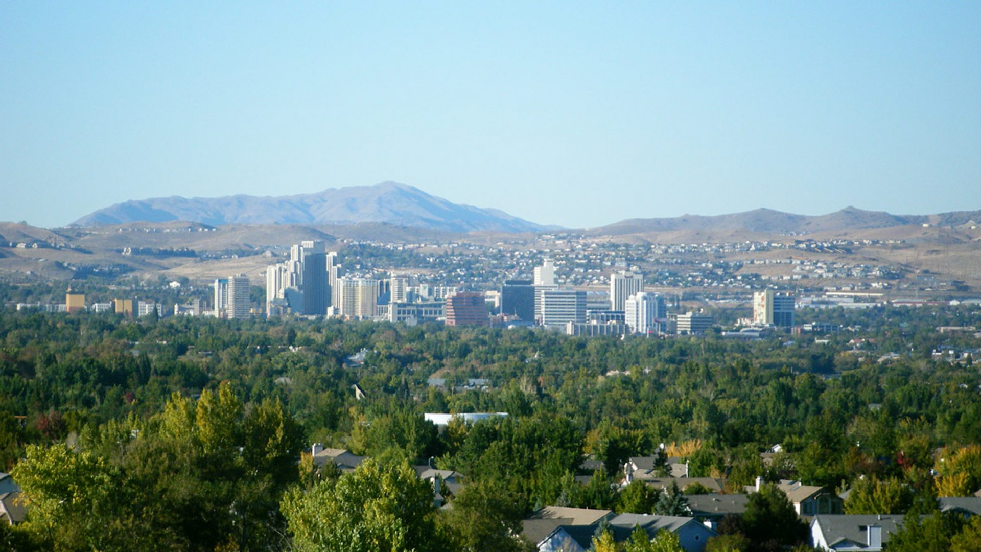 Reno skyline