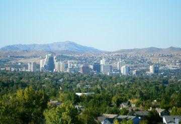 Reno skyline