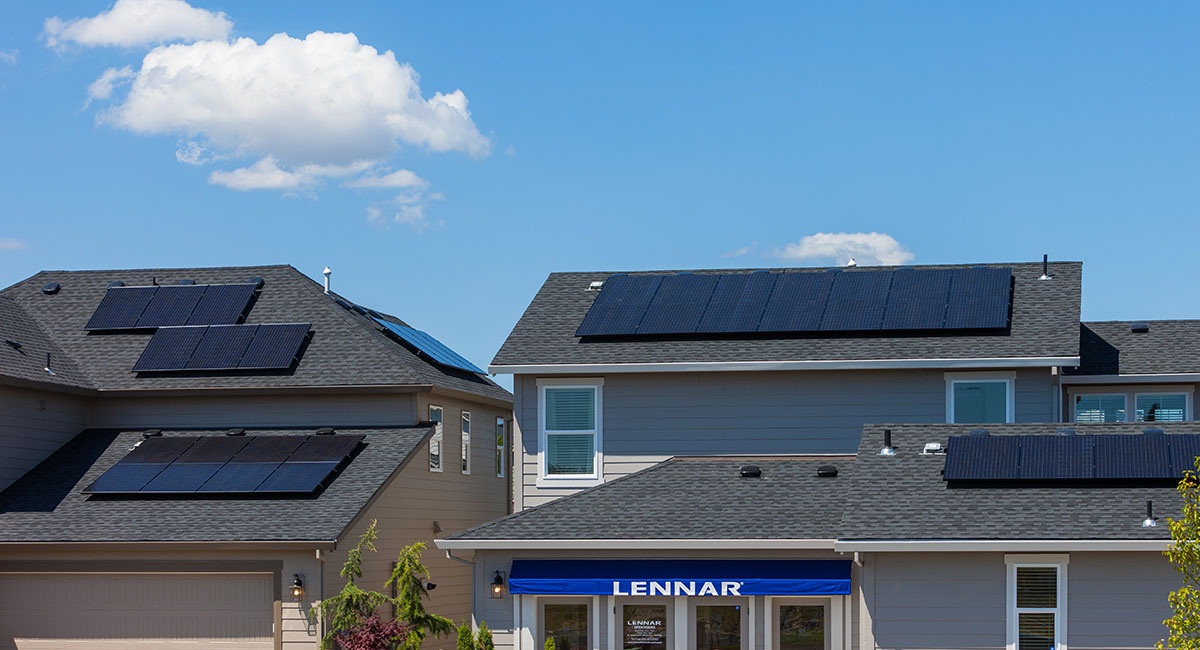 Lennar’s Laurel Oaks in Hillsboro utilizes solar packages in new homes