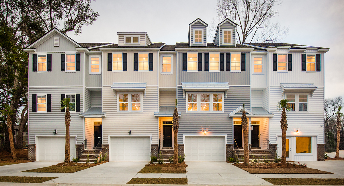 The Brand New Model Home at Grand Terrace Townhomes in West Ashley