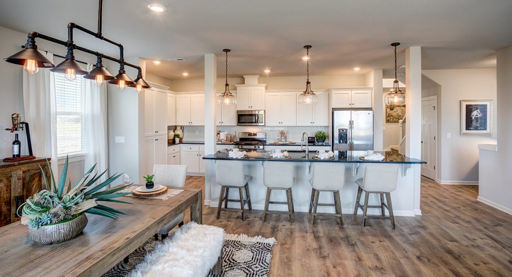 The Ashland model home at The Meadows at Silverstone by Lennar Portland.