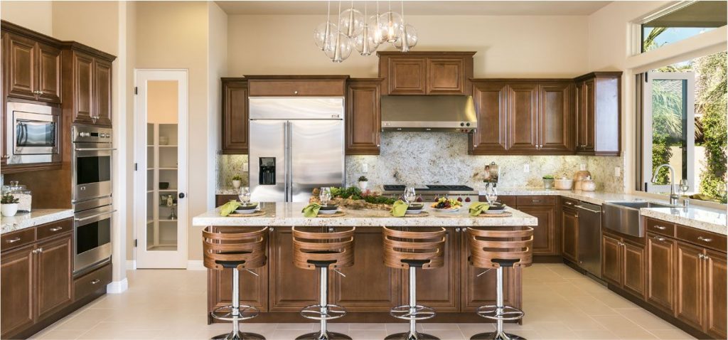Lennar new home with luxury kitchen