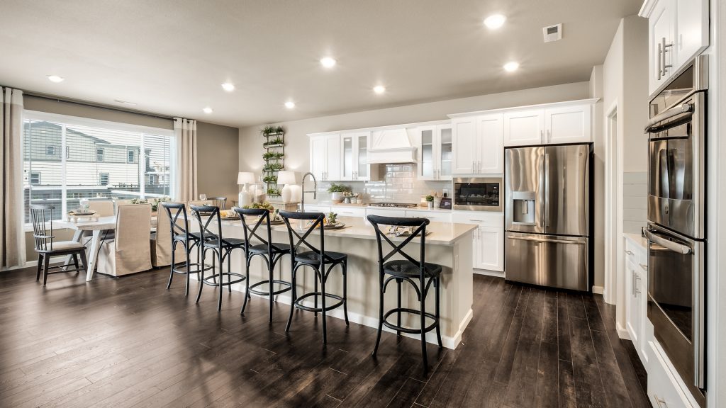 Lennar Hamilton kitchen in Soundview Estates