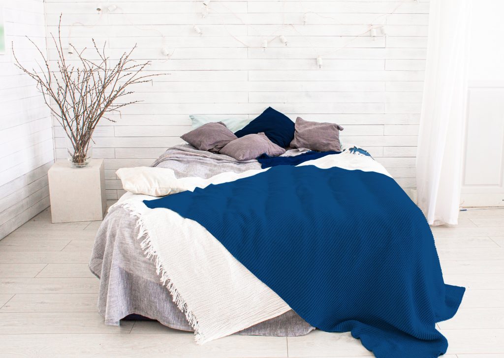 Pantone Color of the Year 2020 Classic Blue bedroom