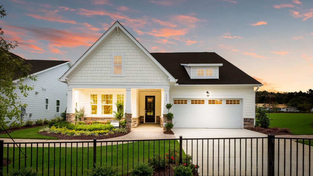 Auburn Village New Active Adult 55+ homes in Garner Lennar Resource