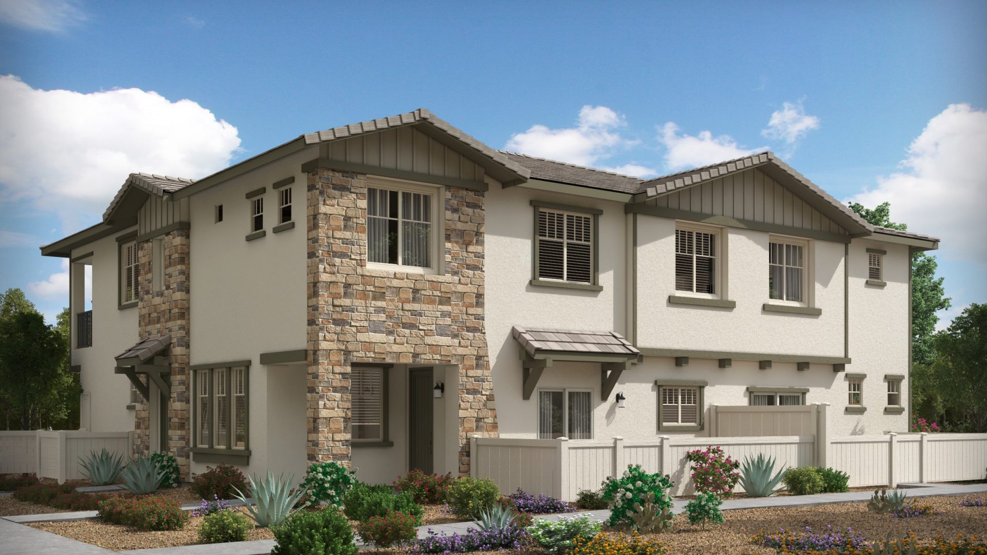 Lennar Phoenix homes at Pinelake