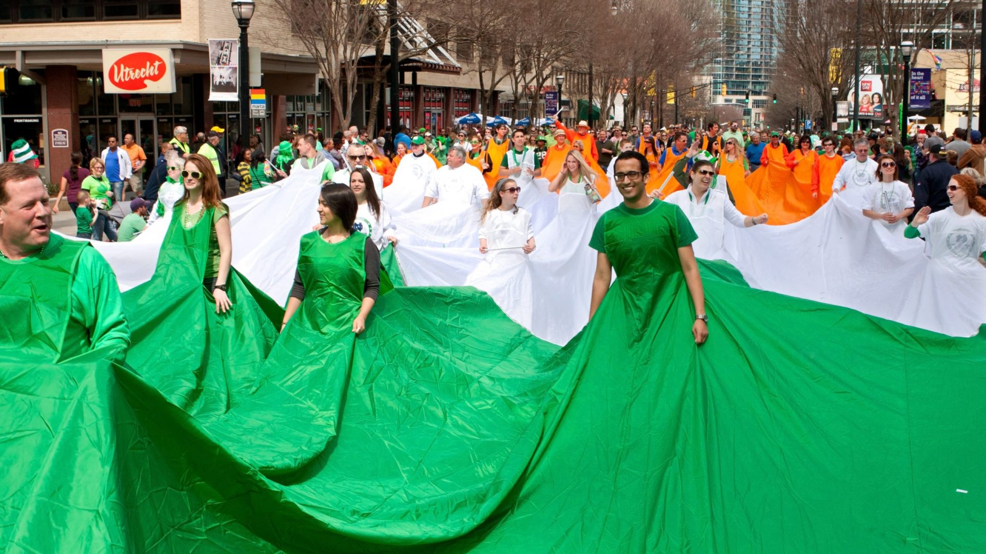 St. Patrick's Day parade in Atlanta