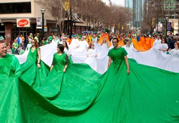 St. Patrick's Day parade in Atlanta