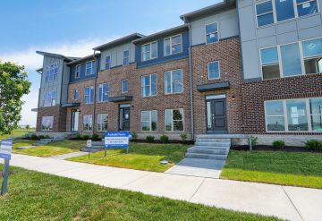 Lennar townhomes in Indianapolis