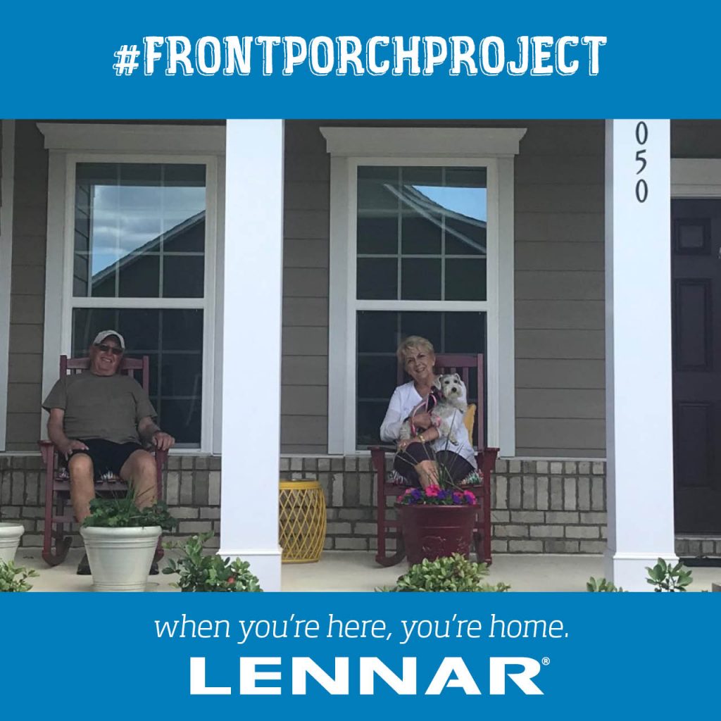 Lennar Charlotte Front Porch Project
