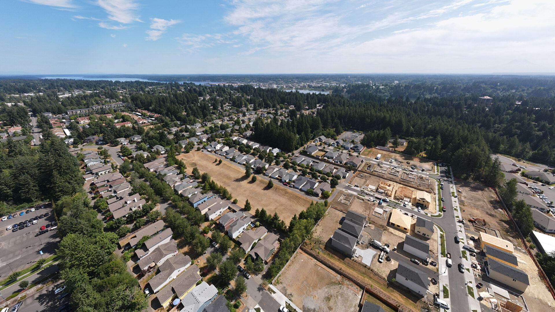 Wellington Heights Aerial