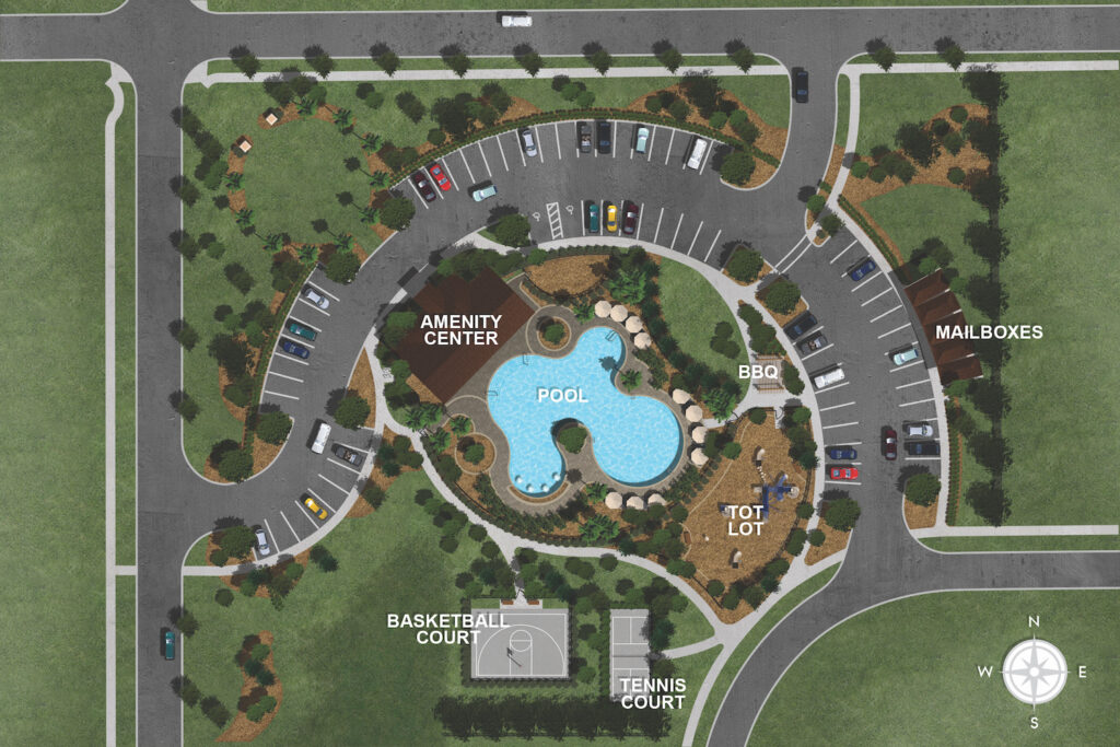 North Park Isle Masterplan amenities map