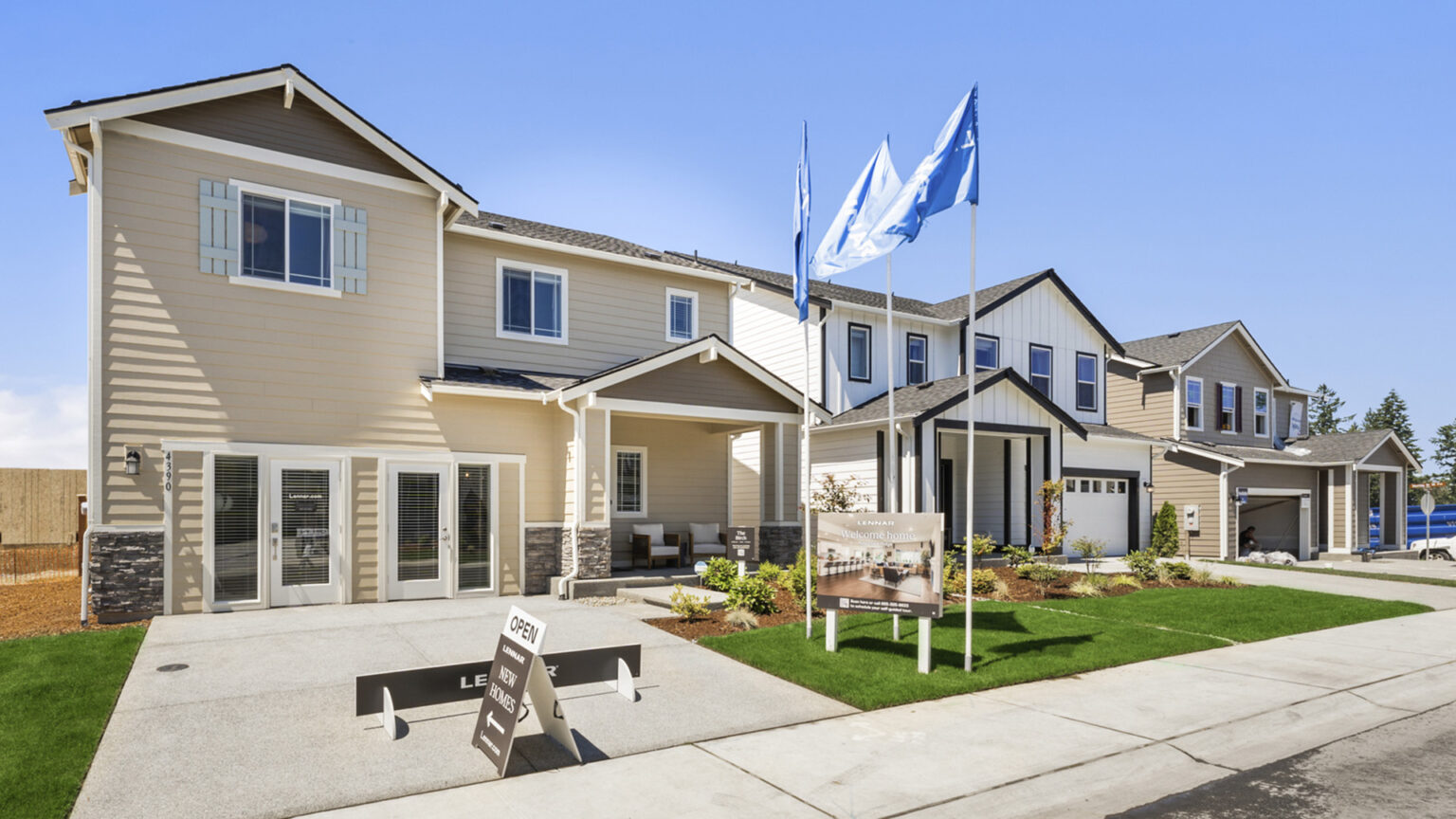 Two new model homes now open at Lennar’s Magnolia Ridge in Port Orchard