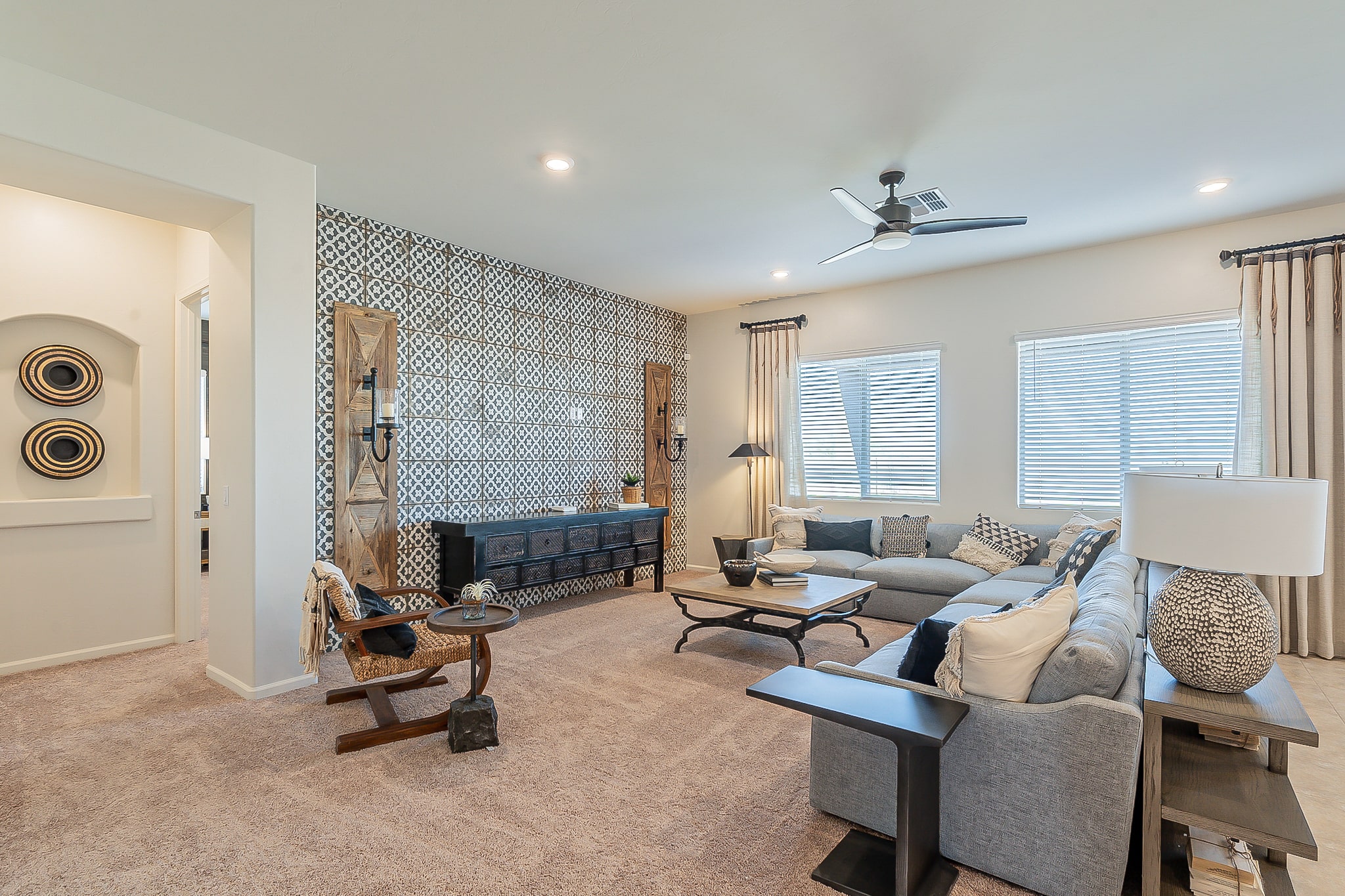 Lennar Tucson living room