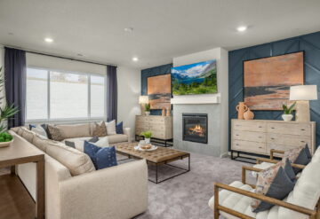 Lennar Ridgefield Heights living room