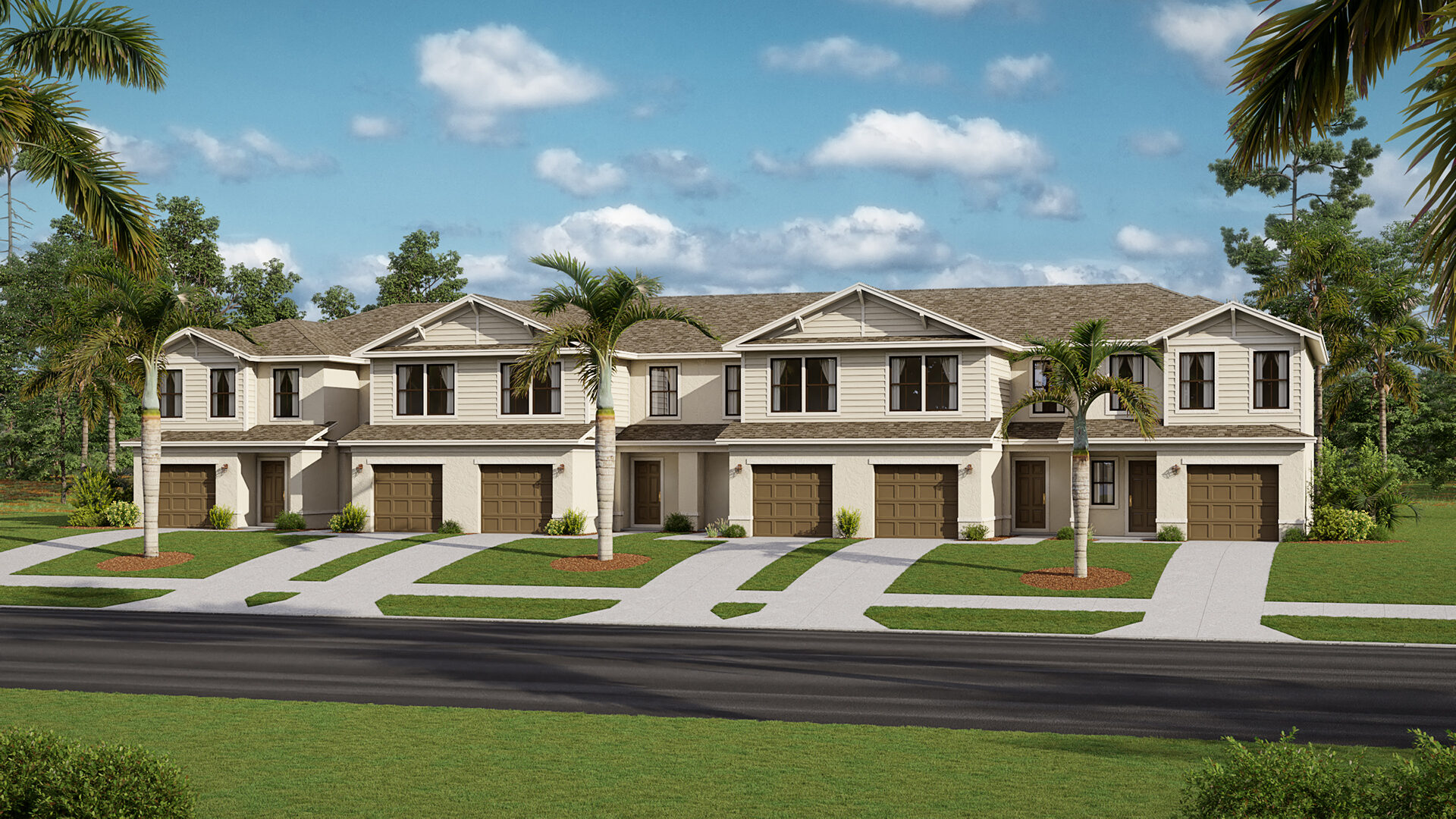 Lennar Tampa townhomes