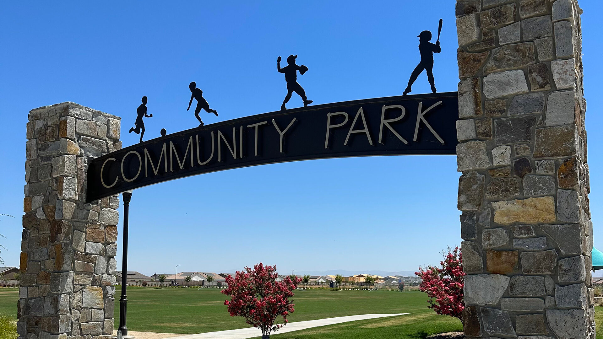 Gossamer Grove Community Park entrance