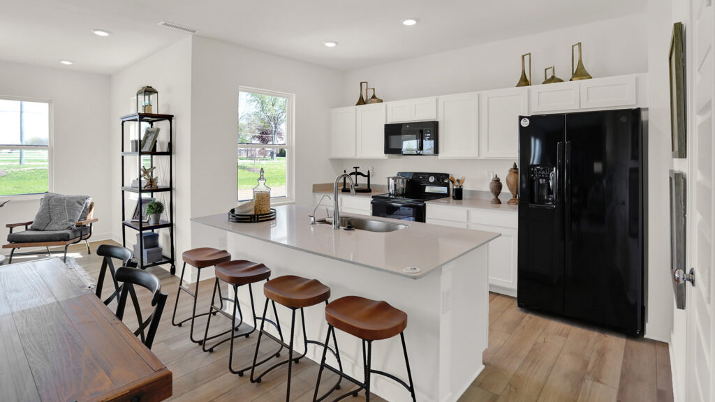 Loudoun Place kitchen island