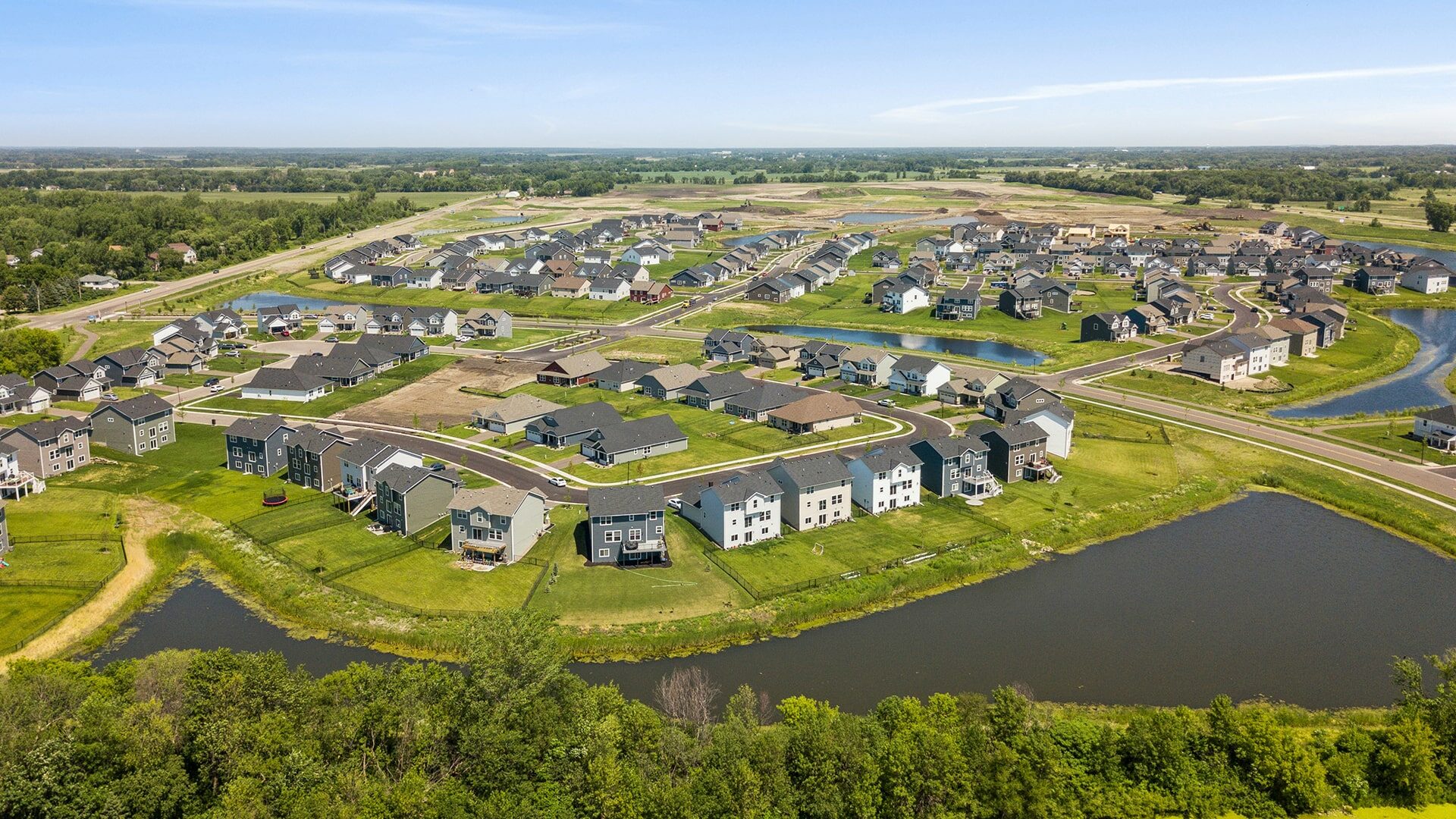 Lennar Watermark aerial view