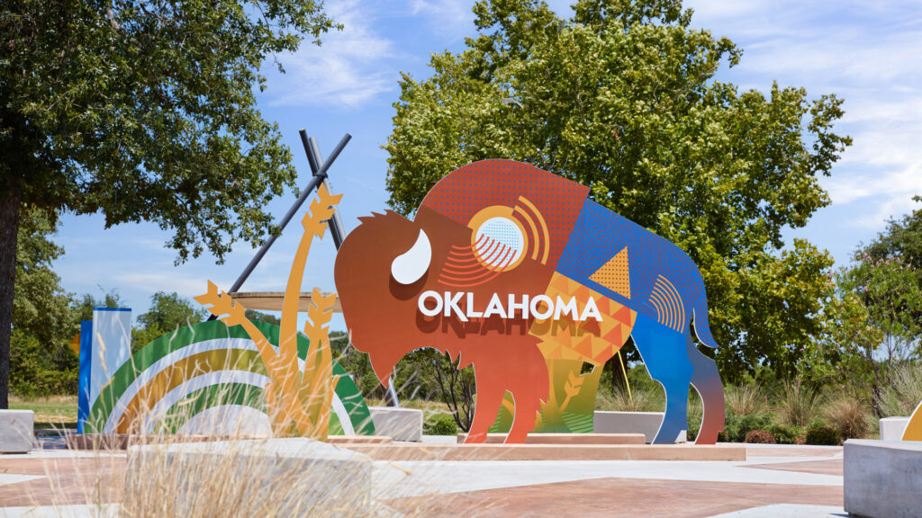 Oklahoma sign