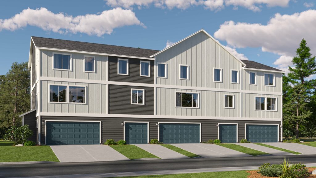 Campus Townhomes exterior