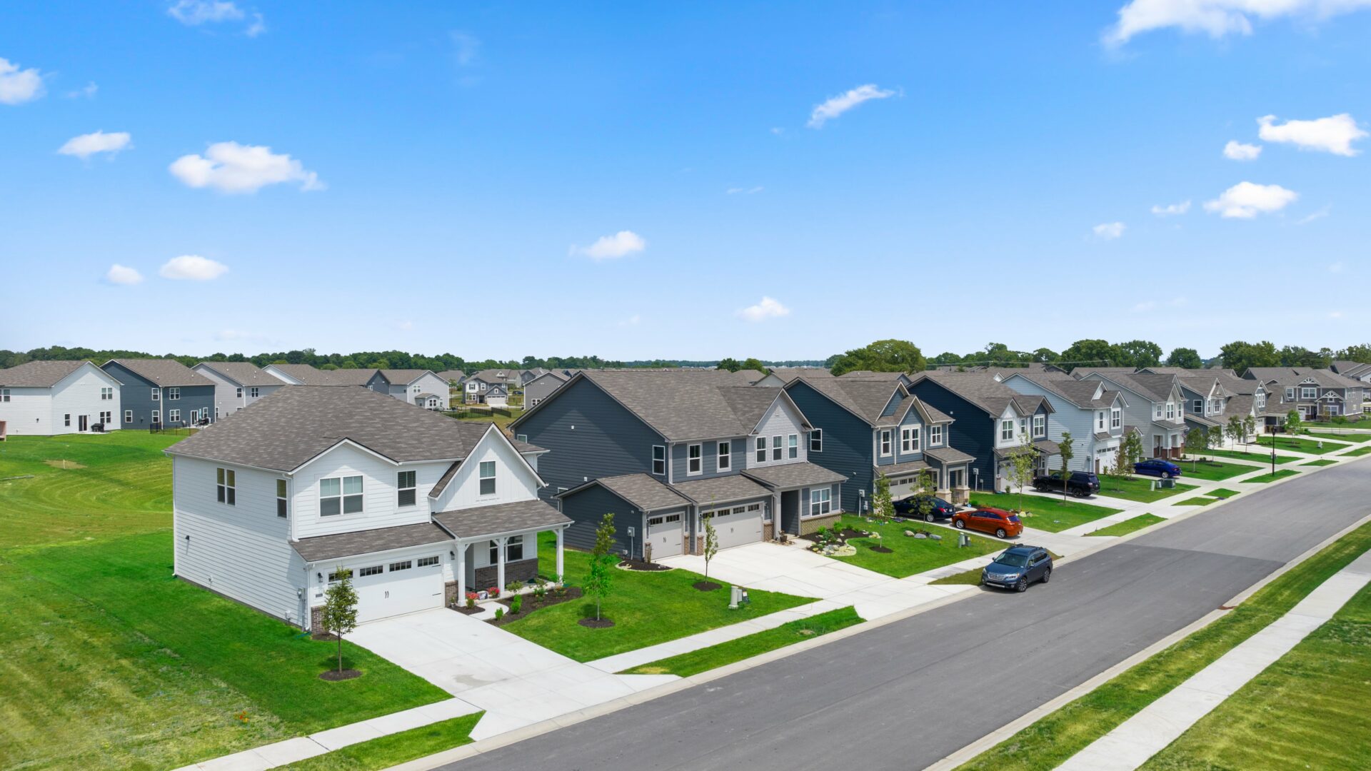 Lennar Brooks Farm streetscape