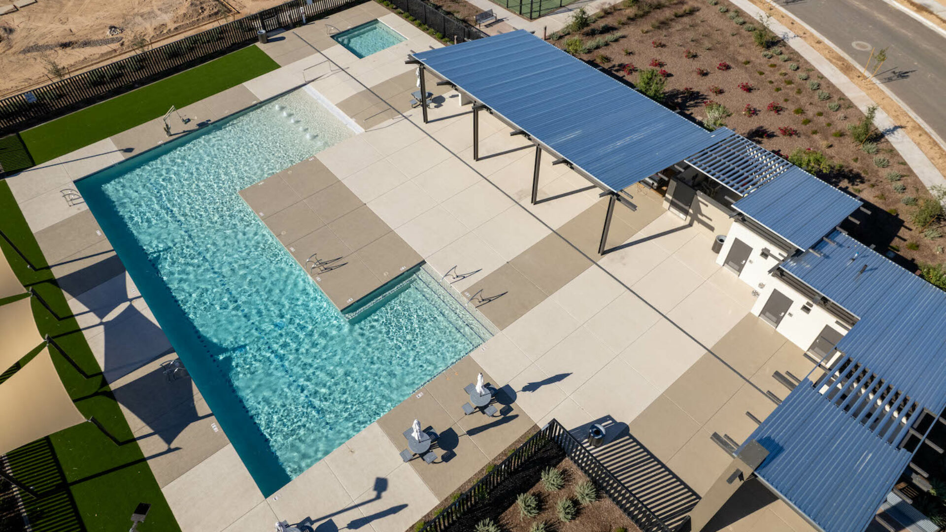 Community amenities at the Avion master-planned community