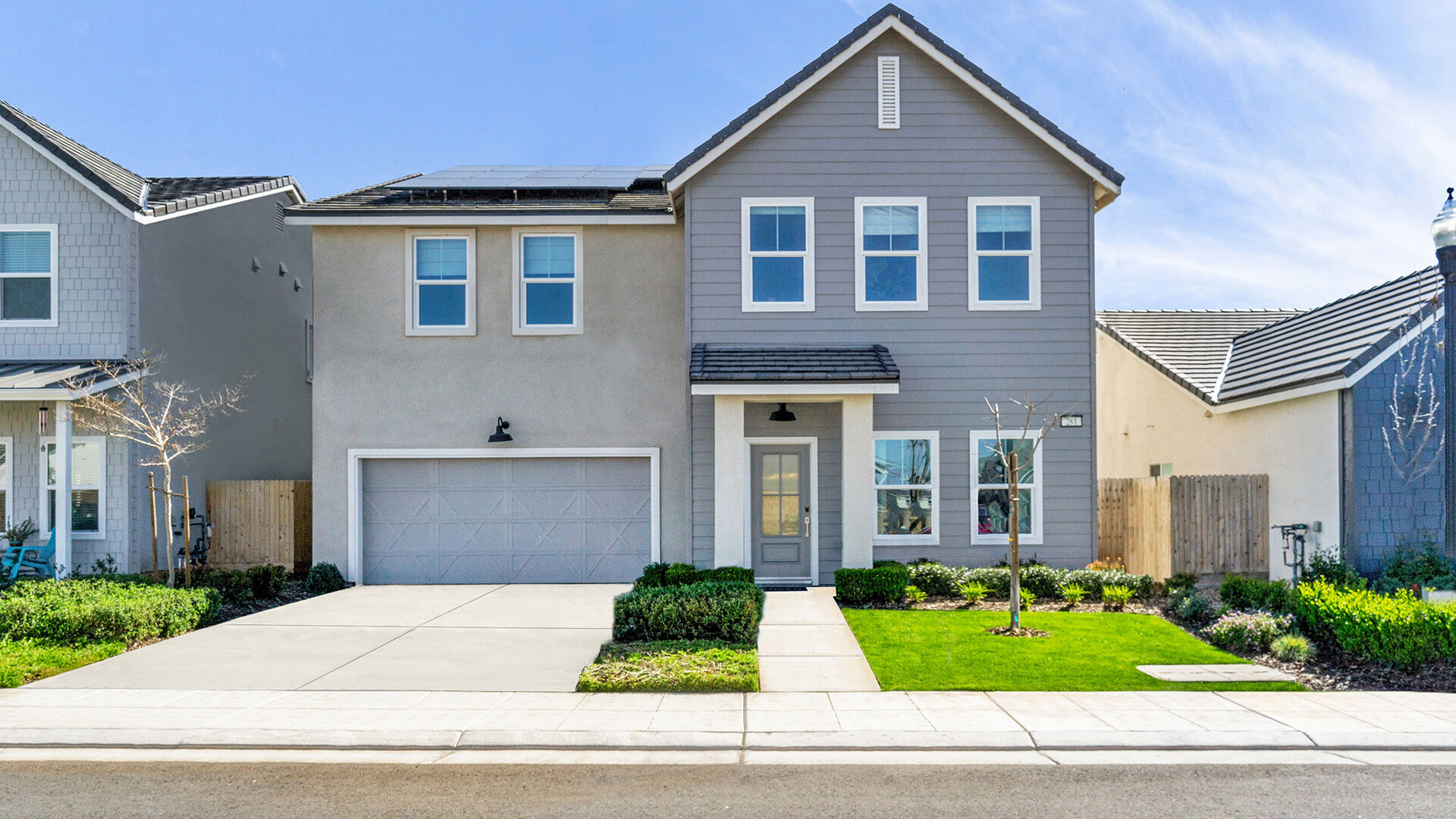 Lennar Fresno Orchard Series Riverstone exterior