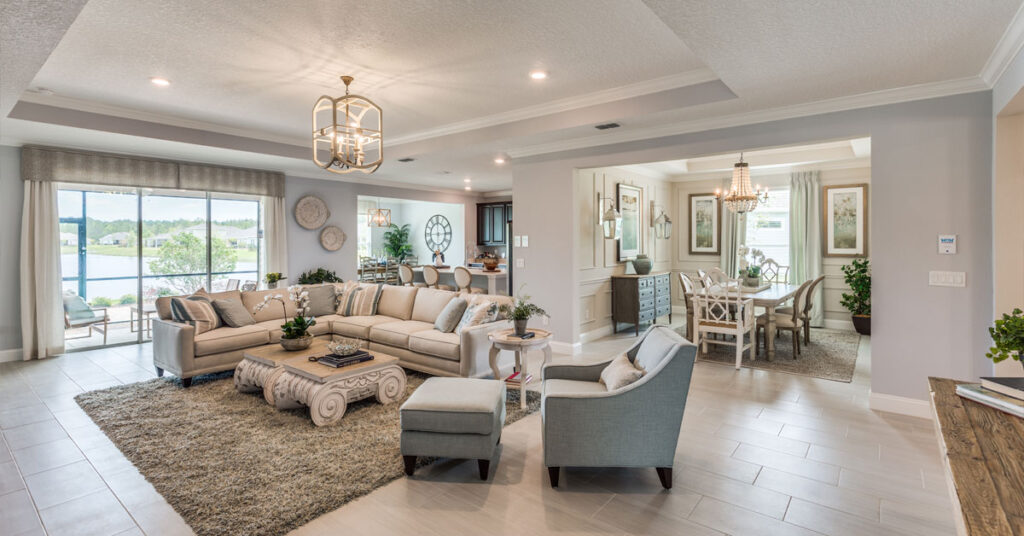 Windward Ranch family room