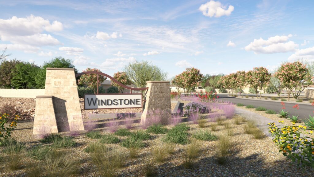 Windstone Ranch community sign