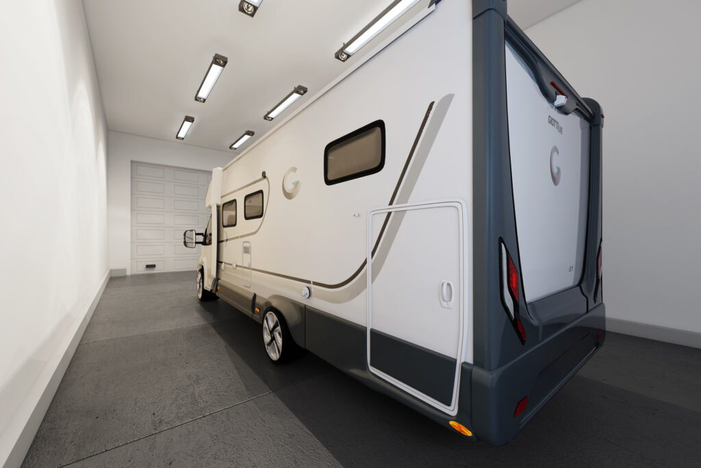 Lennar RV Garage used for parking