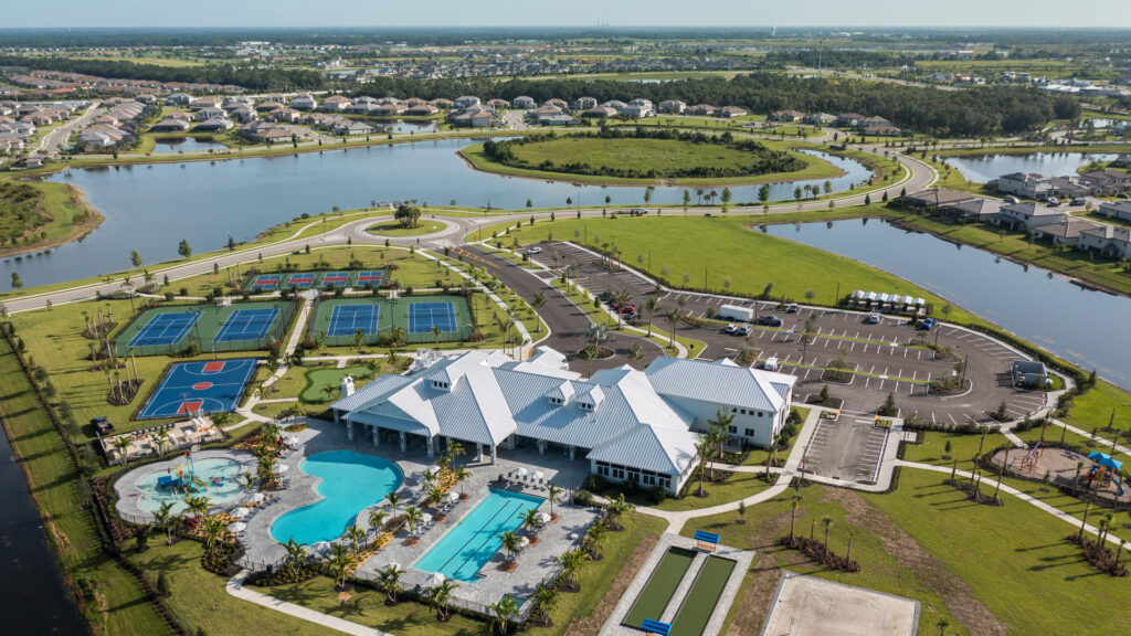 Lorraine Lakes Amenity Aerial