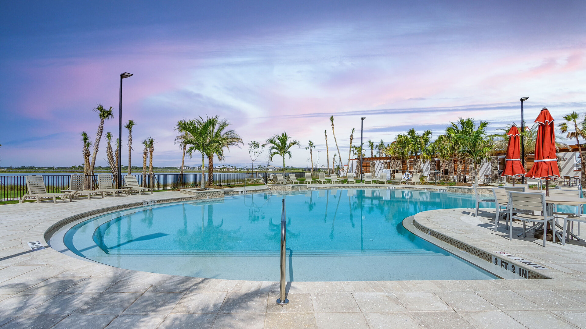 Lennar Southwest Florida resort pool