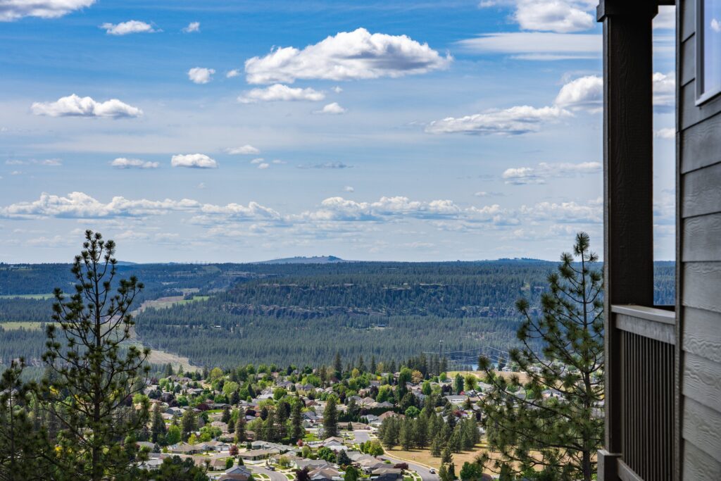 North Spokane aerial