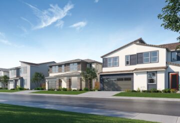 Lennar Serenity One Lake Streetscape