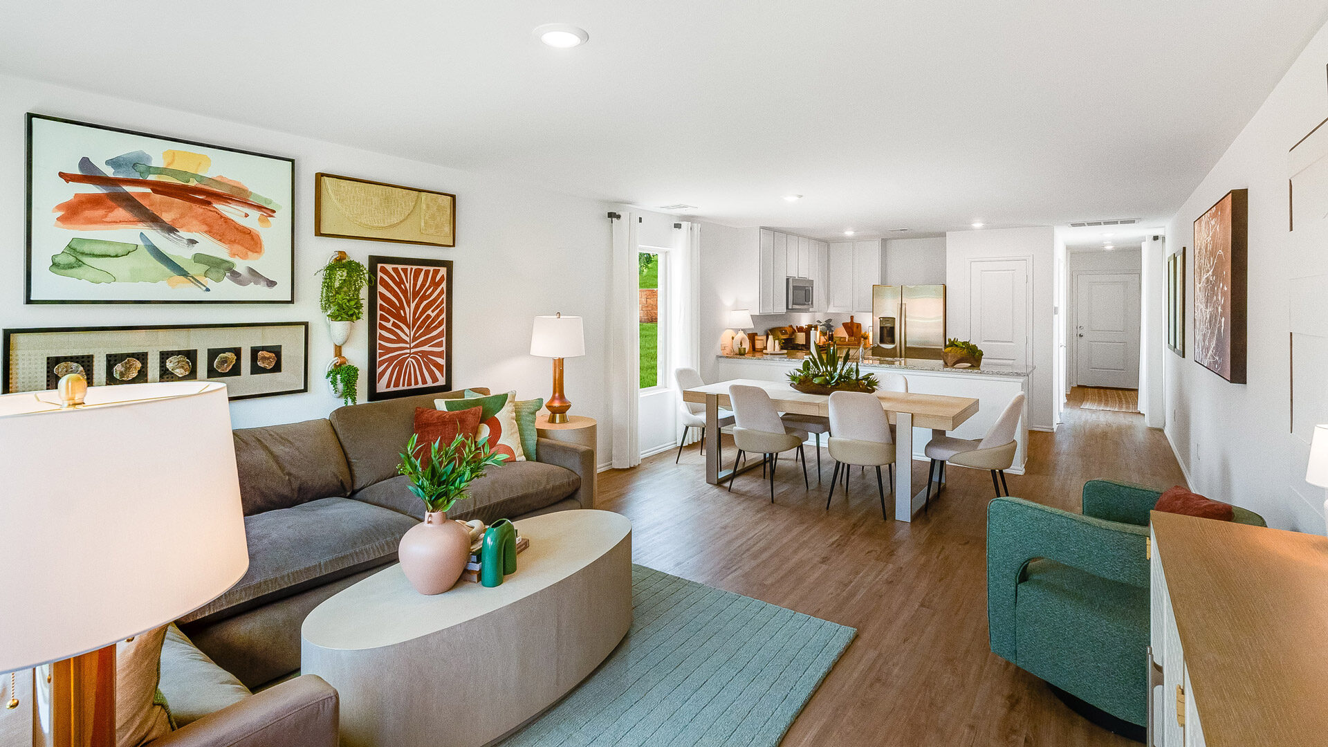 Lennar Parkway Square Rincon living room