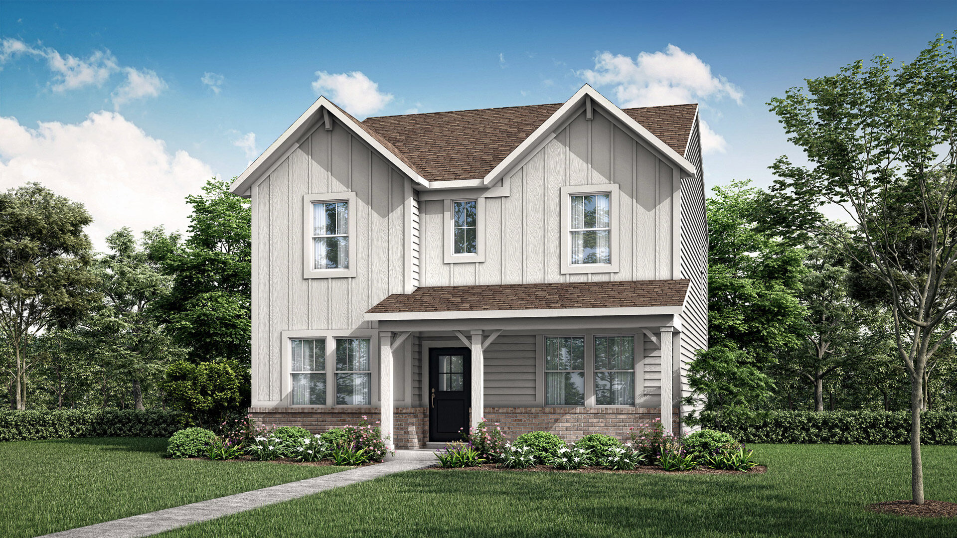 Lennar Northwest Fortville exterior