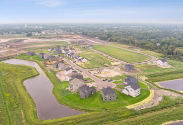 Fields of Winslow Cove Aerial