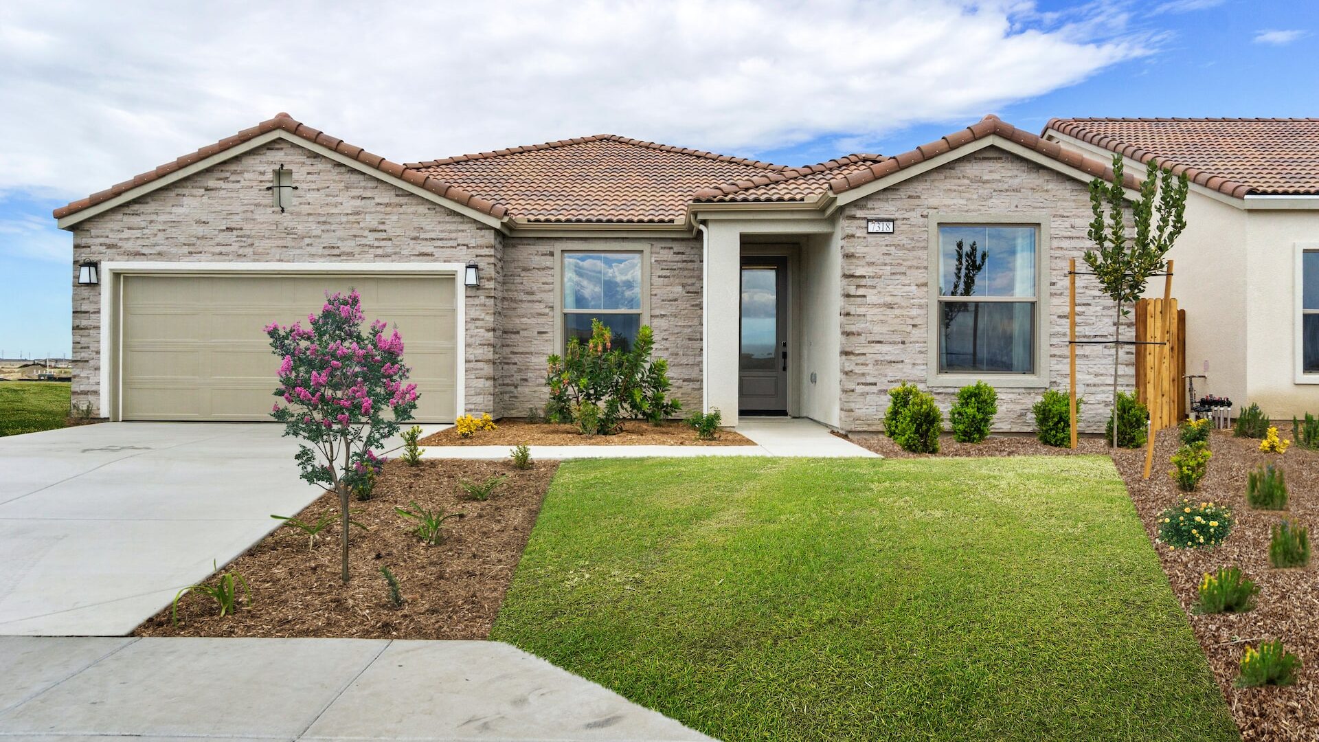 Exterior photo of the Solana floorplan at Fox Meadow