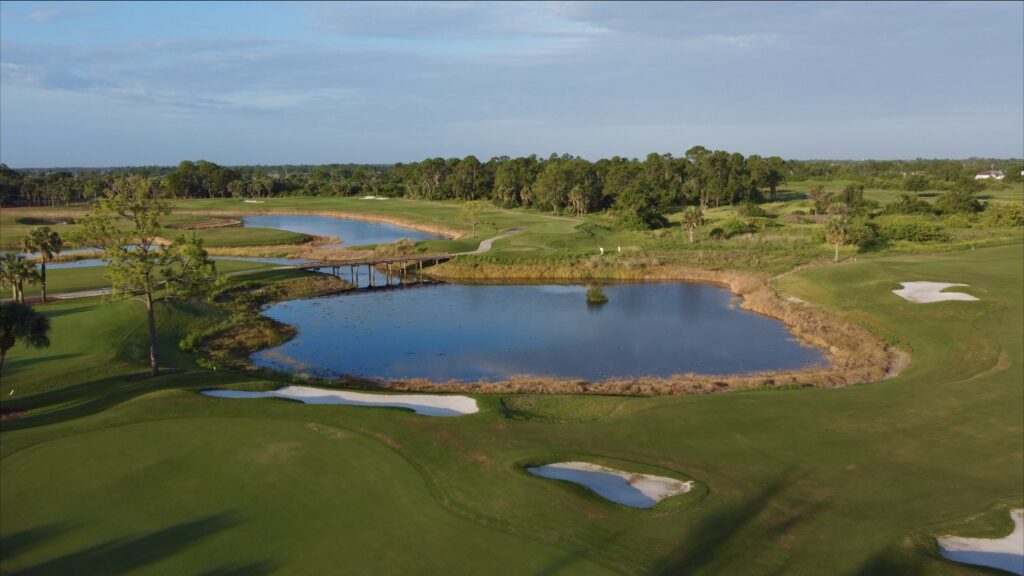 Lennar Ibis Landing golf aerial