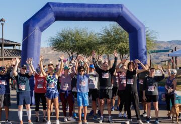 Veterans Day 5K event group photo